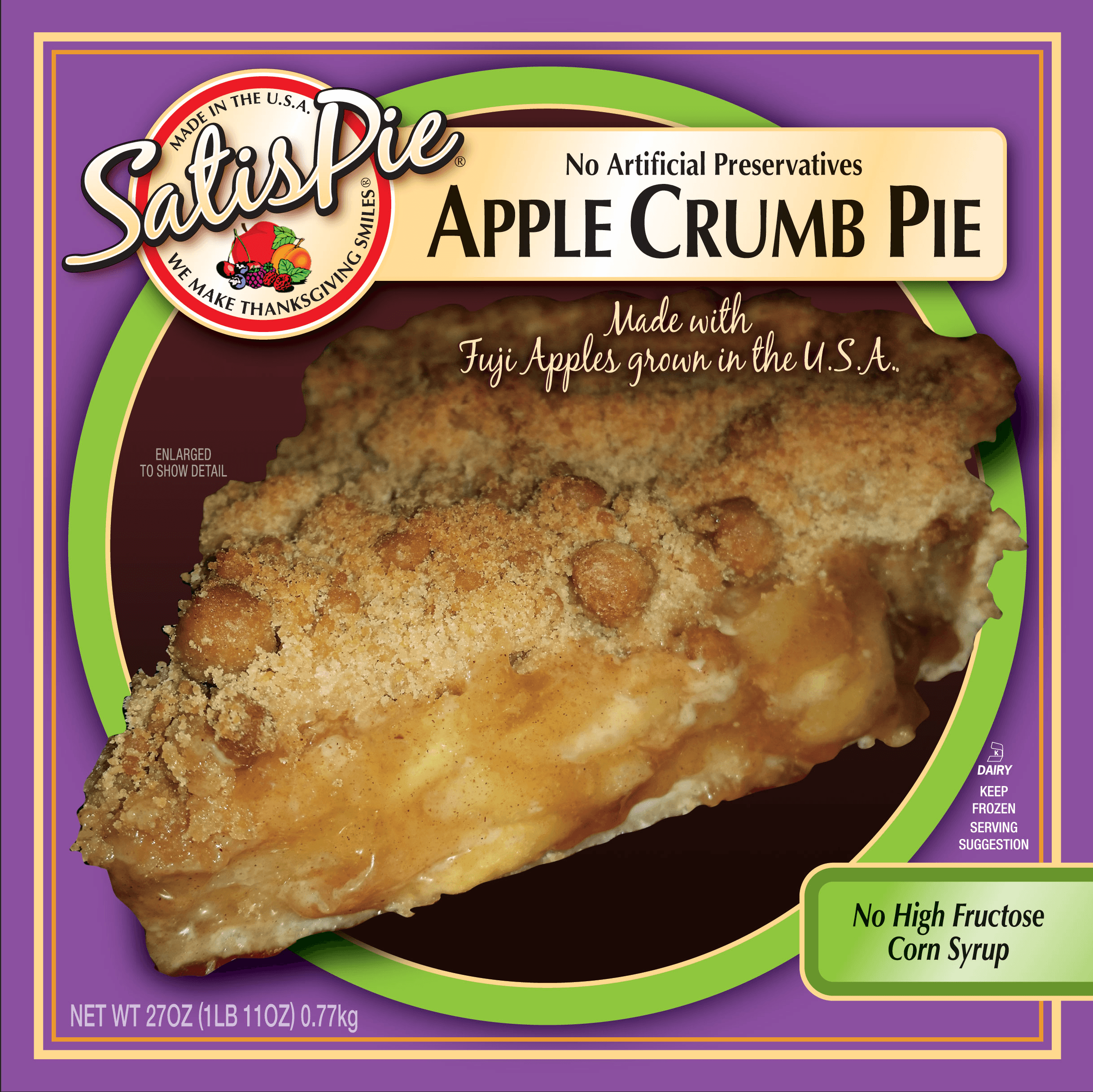 Apple Crumb pie