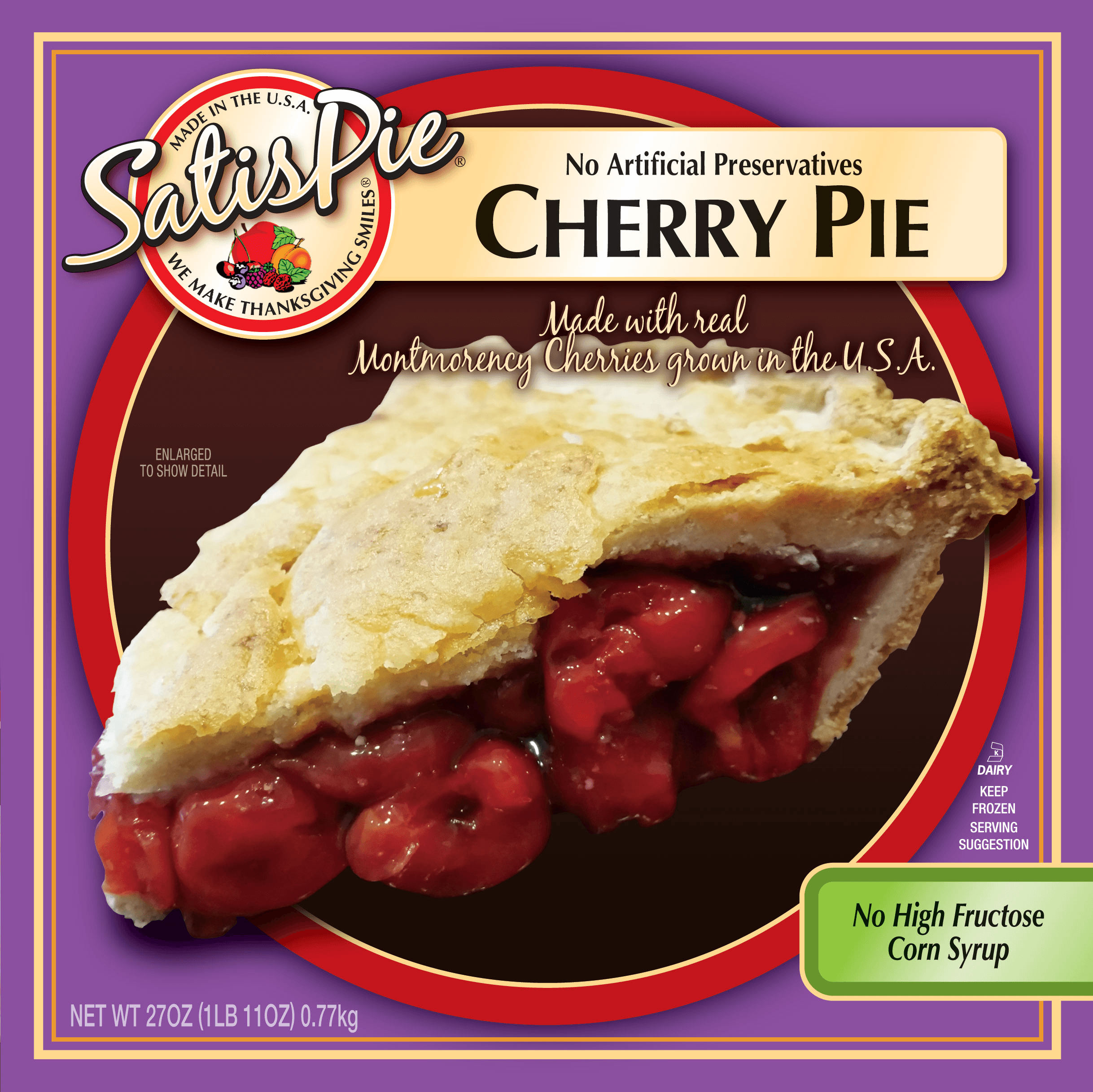 Cherry Pie - Handcrafted artisan pie made with premium ingredients