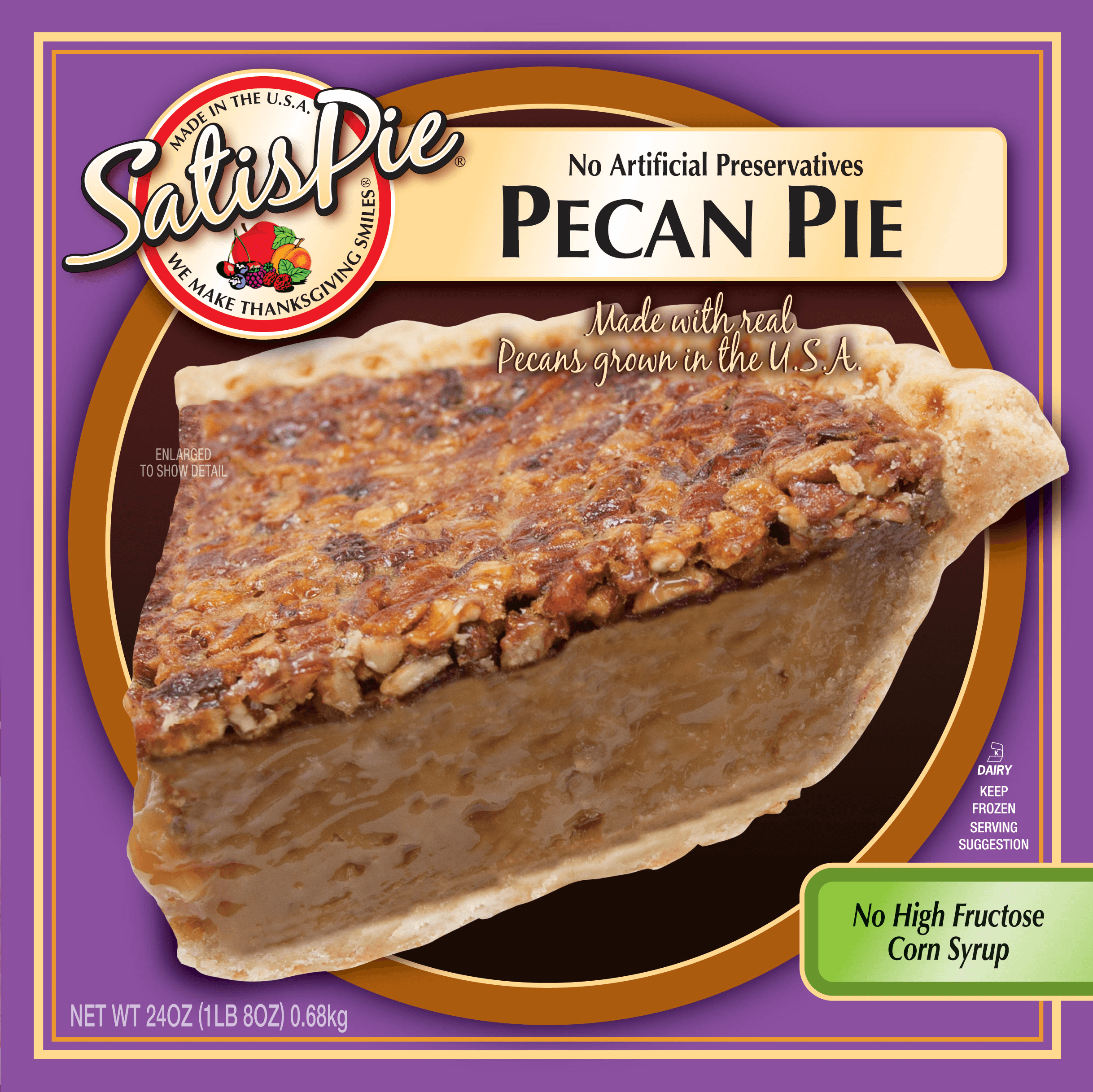 Pecan Pie - Handcrafted artisan pie made with premium ingredients