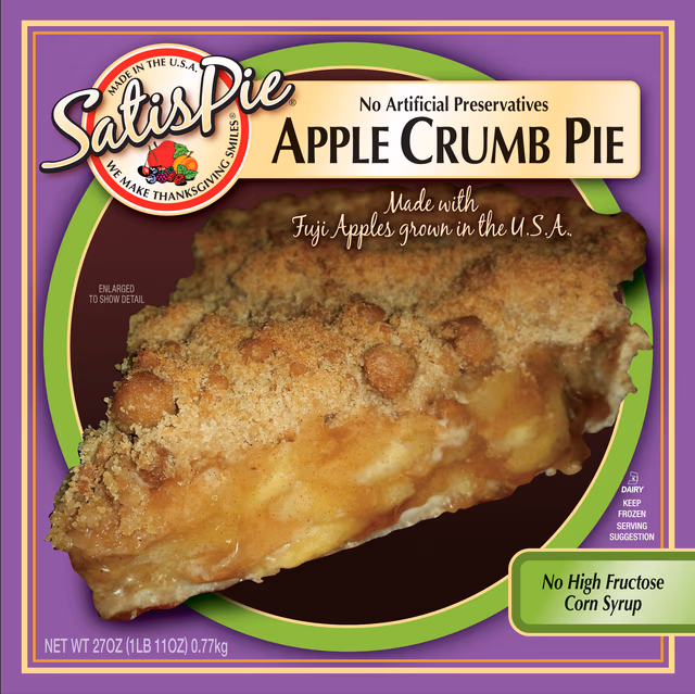 Apple Crumb pie